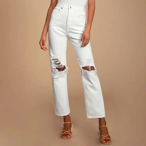 Agolde Mid Loose 90s Jeans - Picture 1 of 7